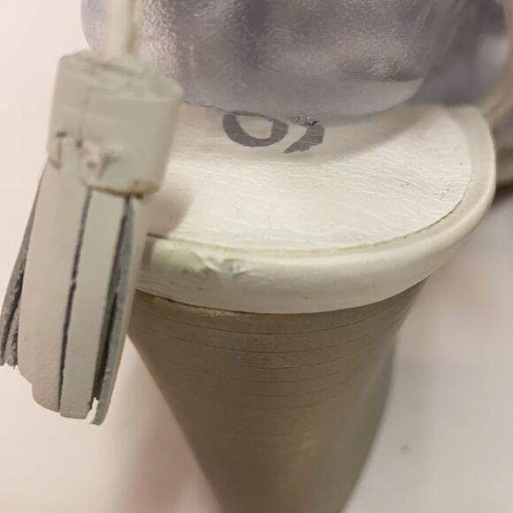 SBICCA MANITOU LEATHER ANKLE STRAP GLADIATOR SANDALS A10 - Picture 8 of 13